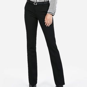 Express Mid Rise Barely Boot Columnist Pant